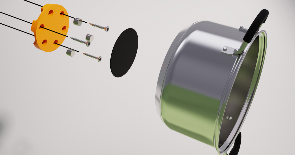 Pot Holder for small pots and pans by lord_edel Download