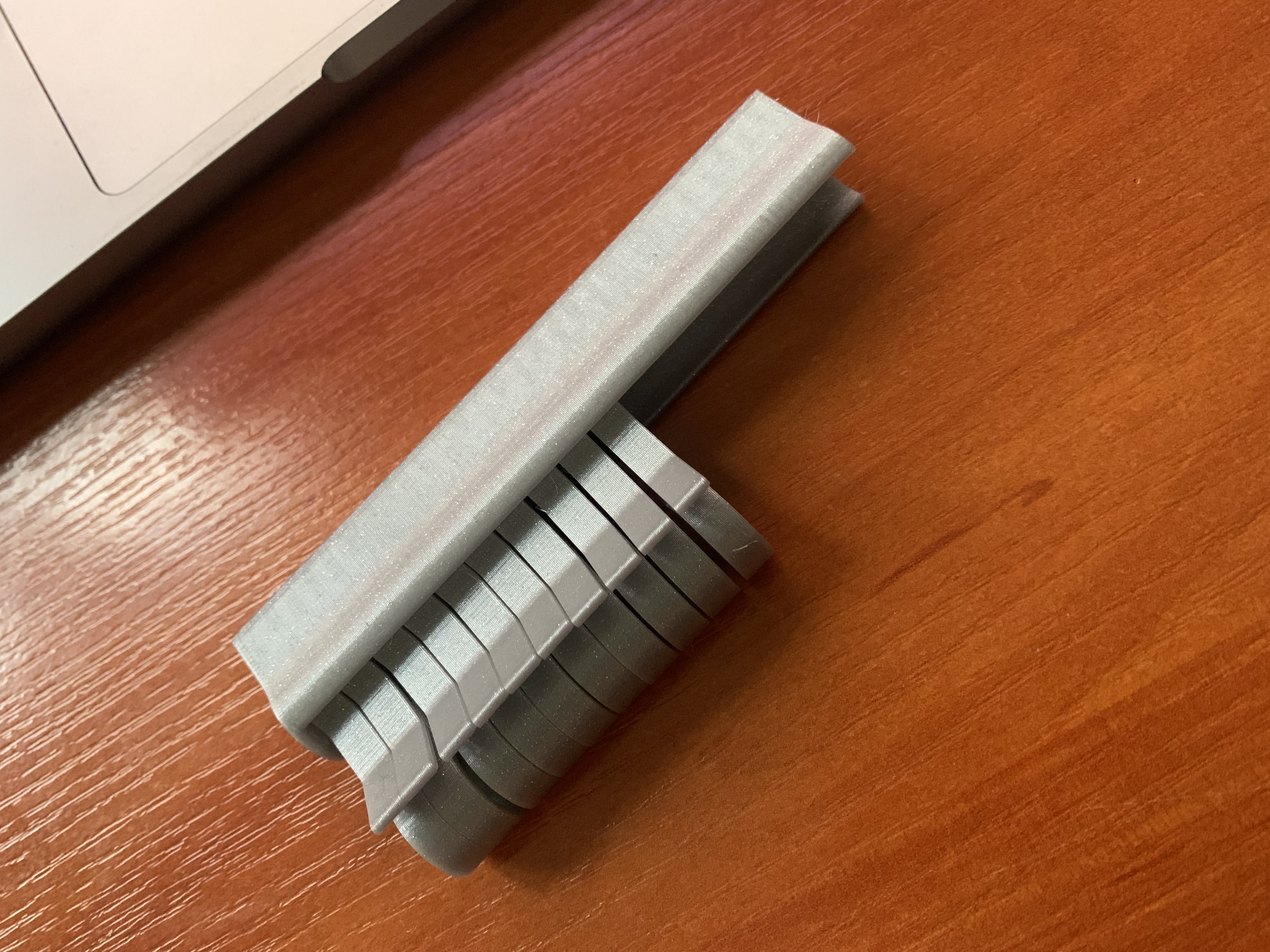 Quick access holder for "Small Clip - for herb bags & other packaging"