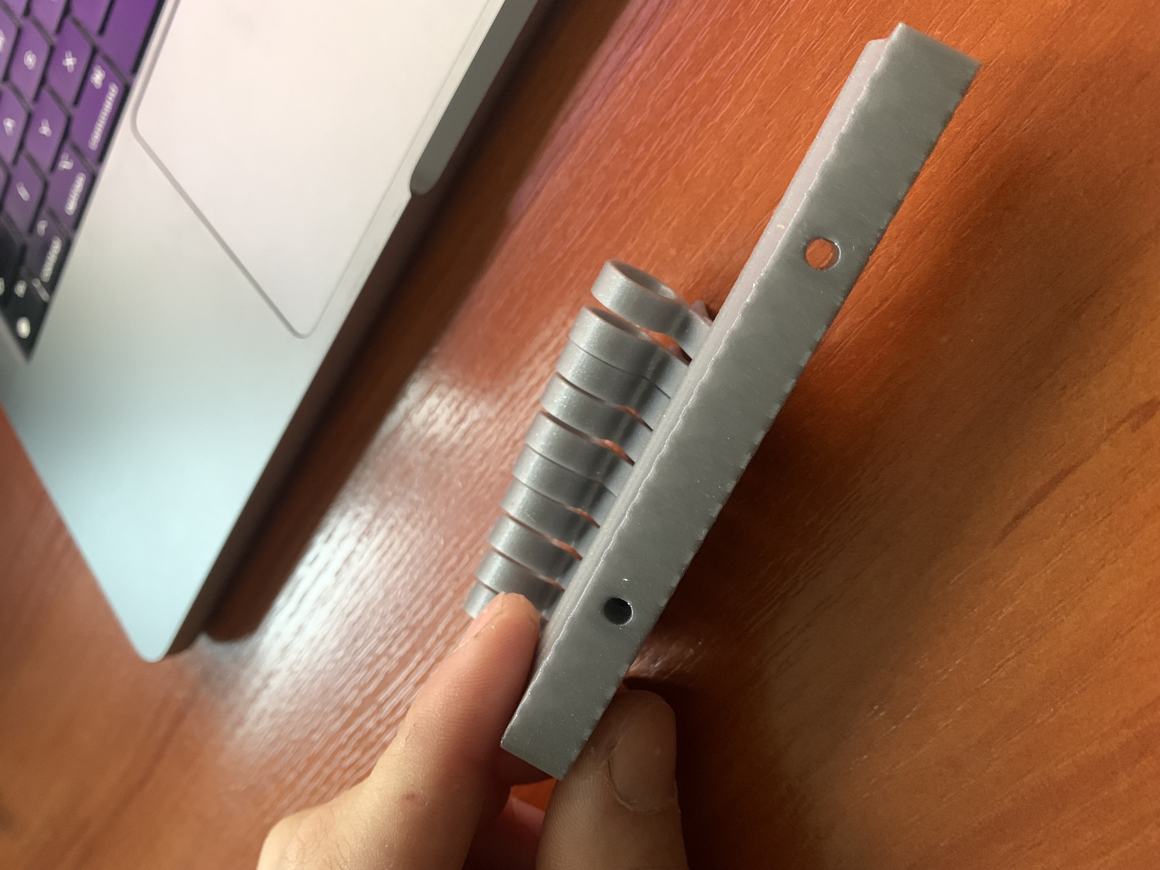 Quick access holder for "Small Clip - for herb bags & other packaging" — miniatura 3