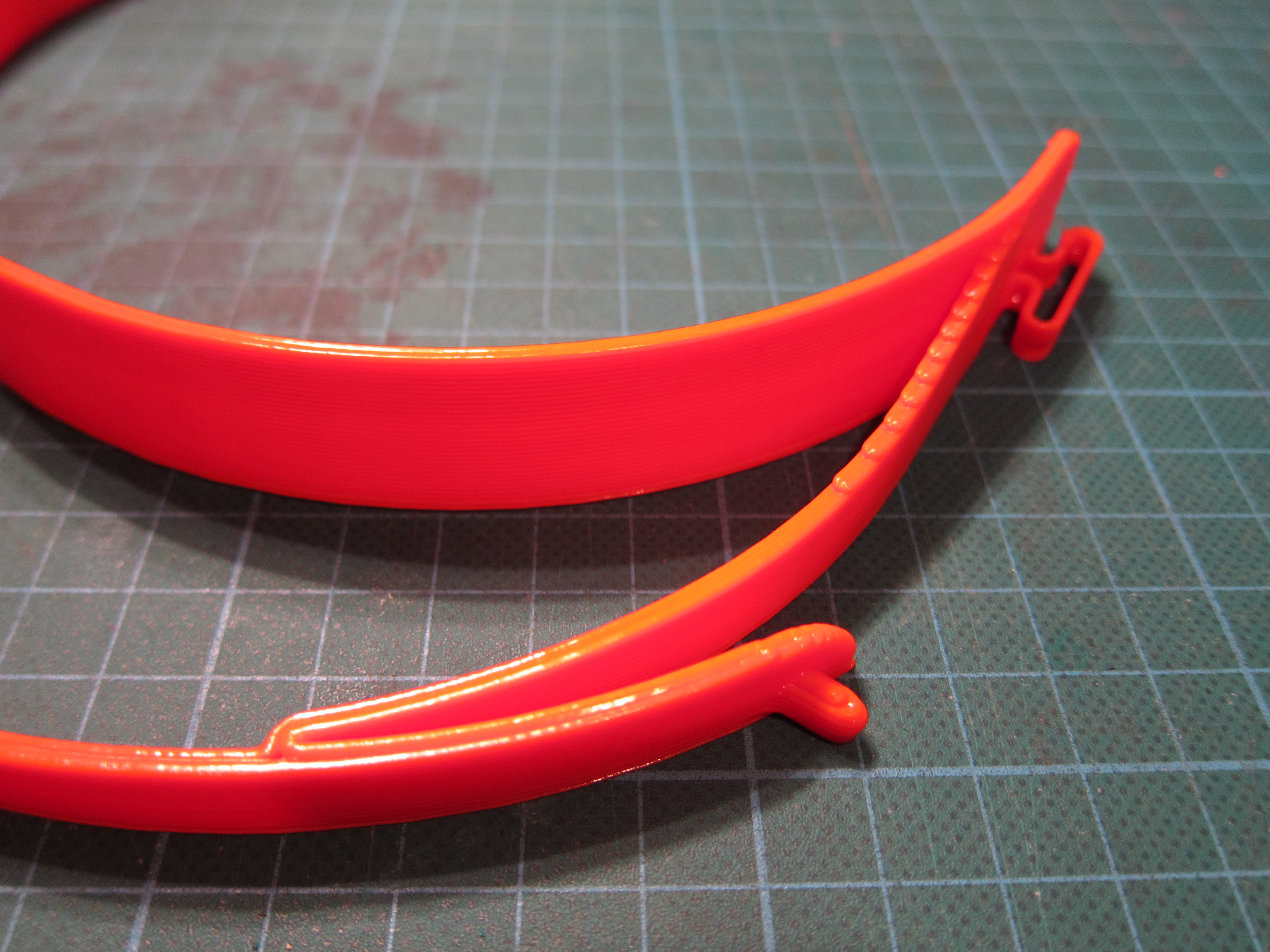 1mm nozzle version of Crazy FAST Voodoo Headband Prusa Faceshield compatible