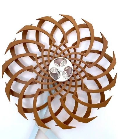 KiMe - fully 3d printable kinetic sculpture