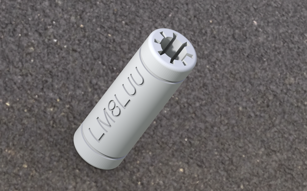 LM8LUU Linear Bearing by RoLL Download free STL model