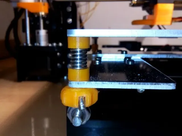 Anet A8 Hotbed Spring Bushing