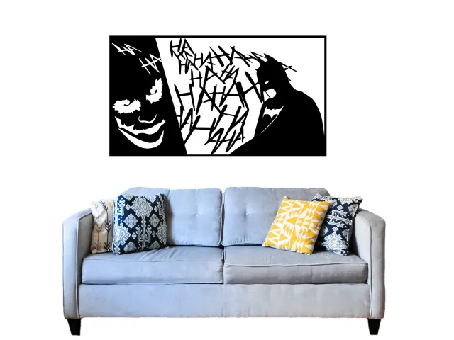 Tableau Batman & Joker
