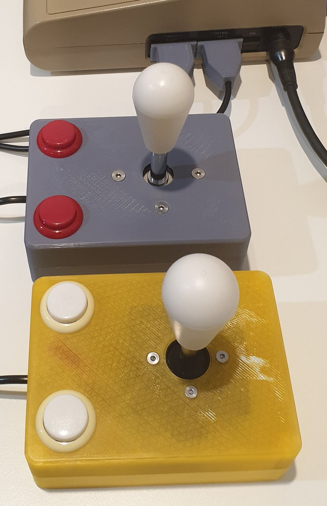 Commodore 64 Joystick by dan188 Download free STL model