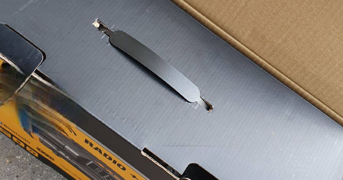 Cardboard Box Handle by Martin_S.85 Download free STL model