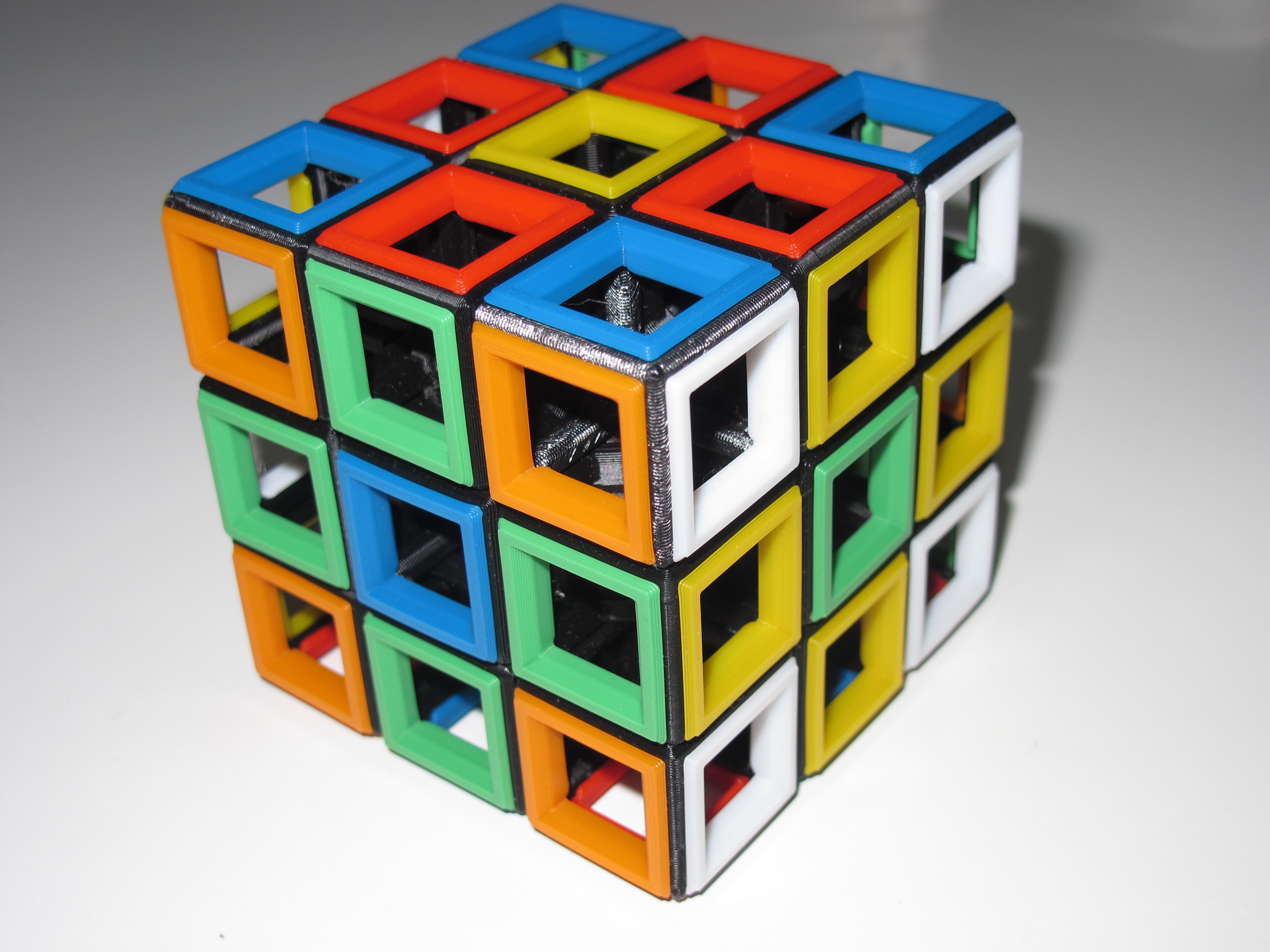 Lattice Rubik's-Style Cube Puzzle (MMU & Non-MMU)
