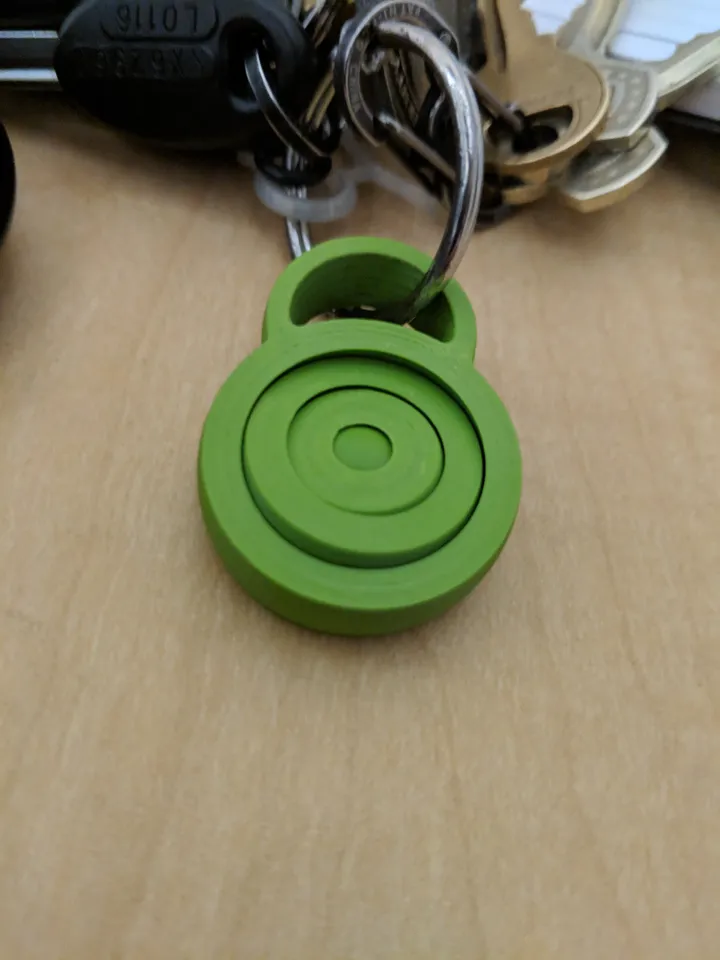 Learn OnShape: Using Variables to Draw Gyroscope Fidget Spinner Key Chain 