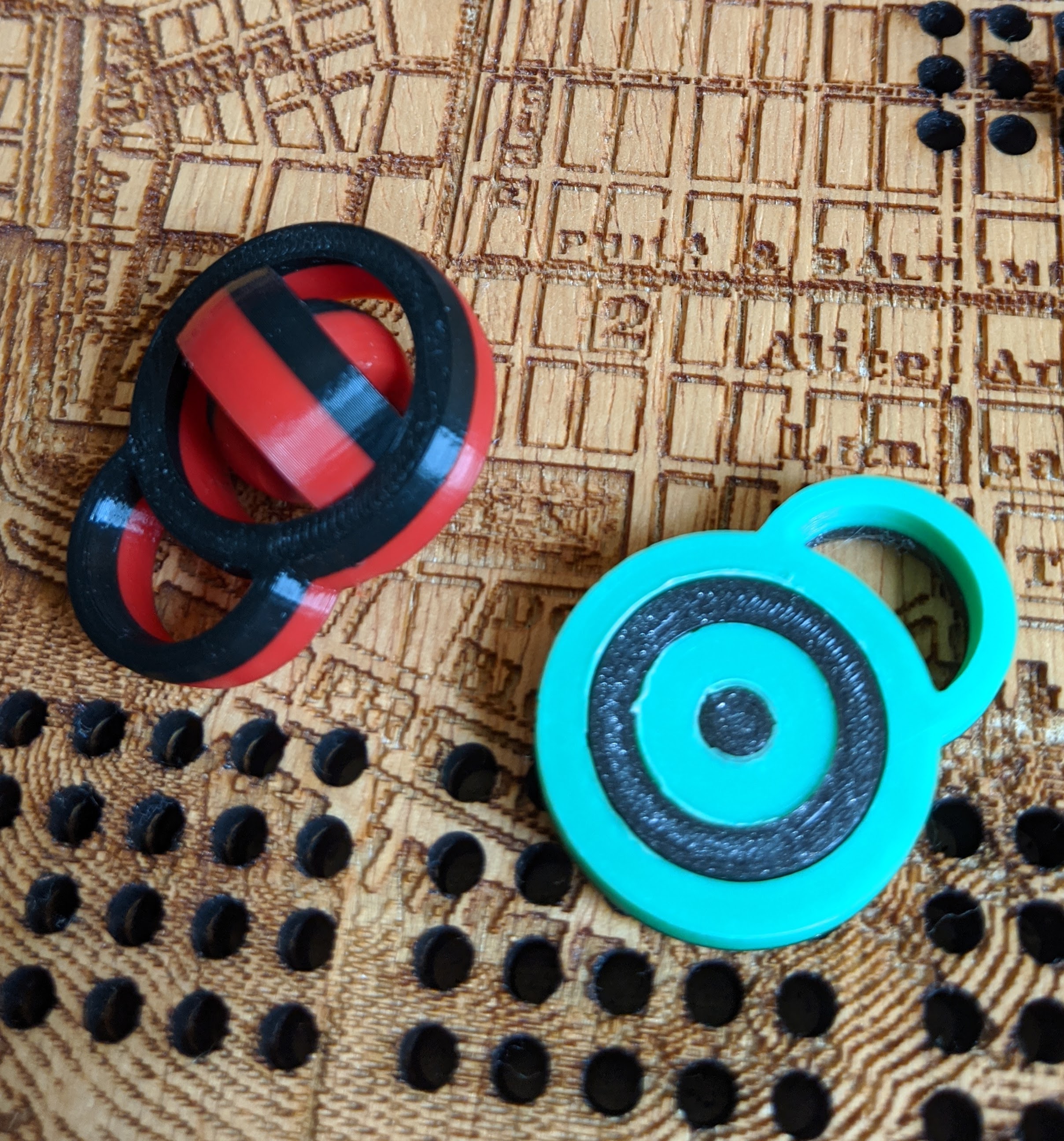 Gyroscope Fidget Keychain by Eli Fastow Download free STL model