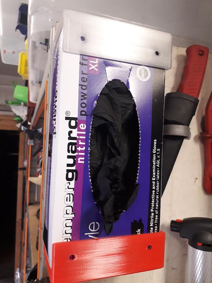 Nitrile Glove Box Holder by Heine Sørensen Download free STL model