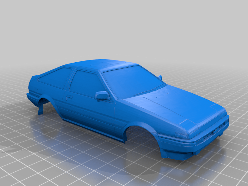 OpenZ V16 Toyota AE86 Sprinter Trueno 90mm Wheelbase od autora KAYMOST ...
