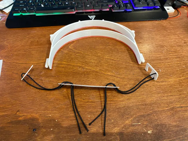 Prusa Protective Shield Adjustable Head Band