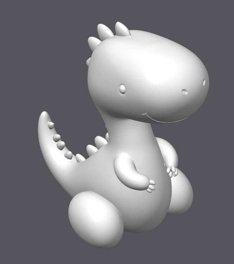 Dinosaurio de peluche