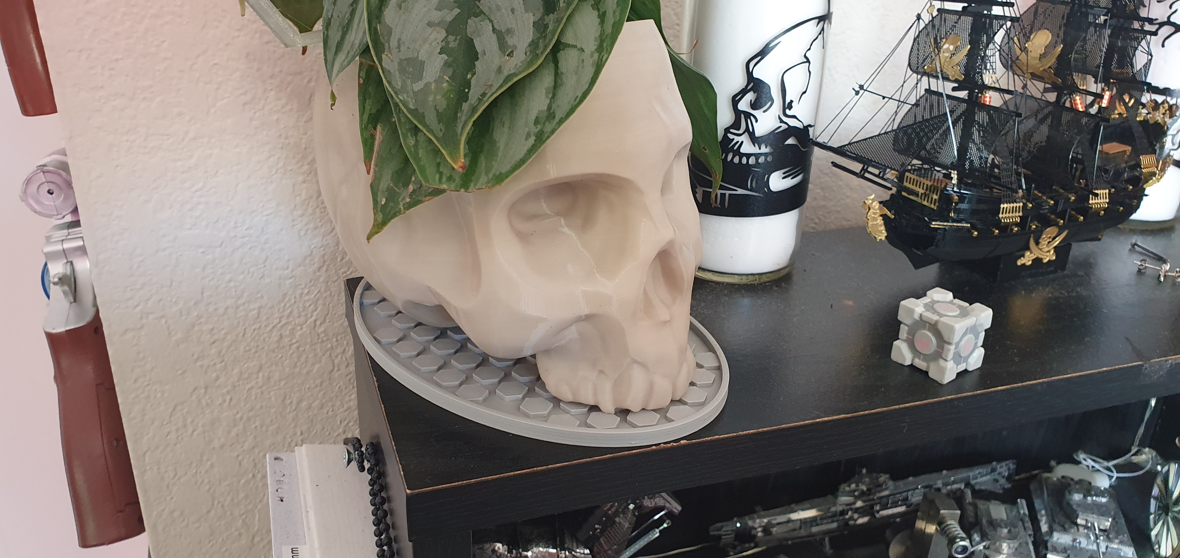 Skull Planter Drip Tray