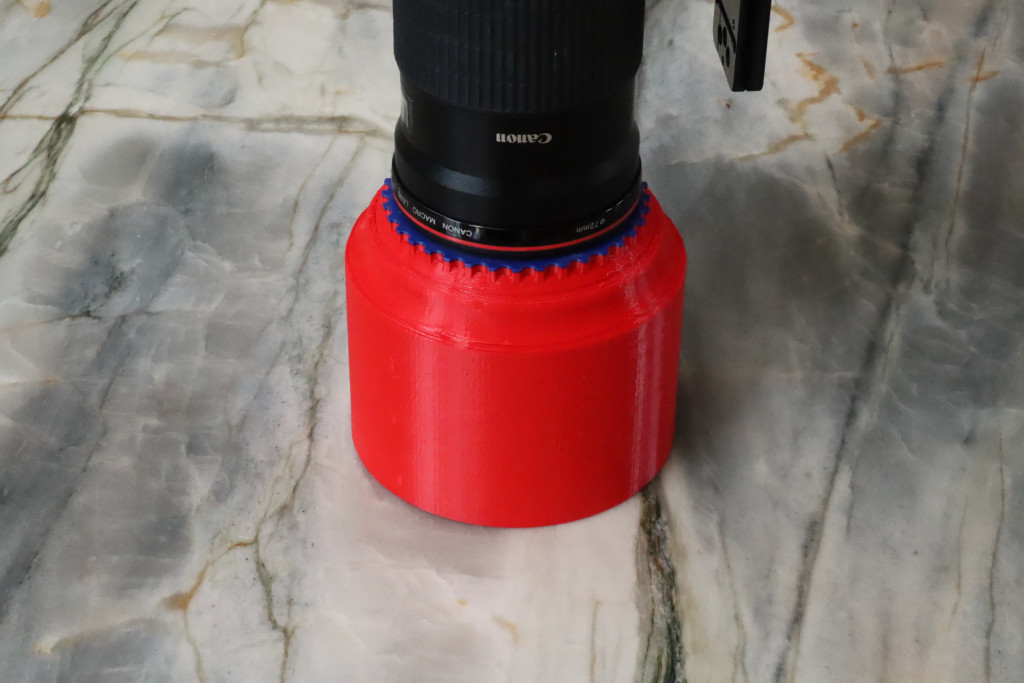 Replacement lens hood for canon 180mm macro lens by