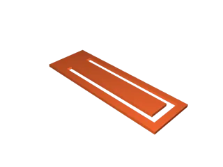 bottom of book mark by fearthedesigner1 | Download free STL model ...