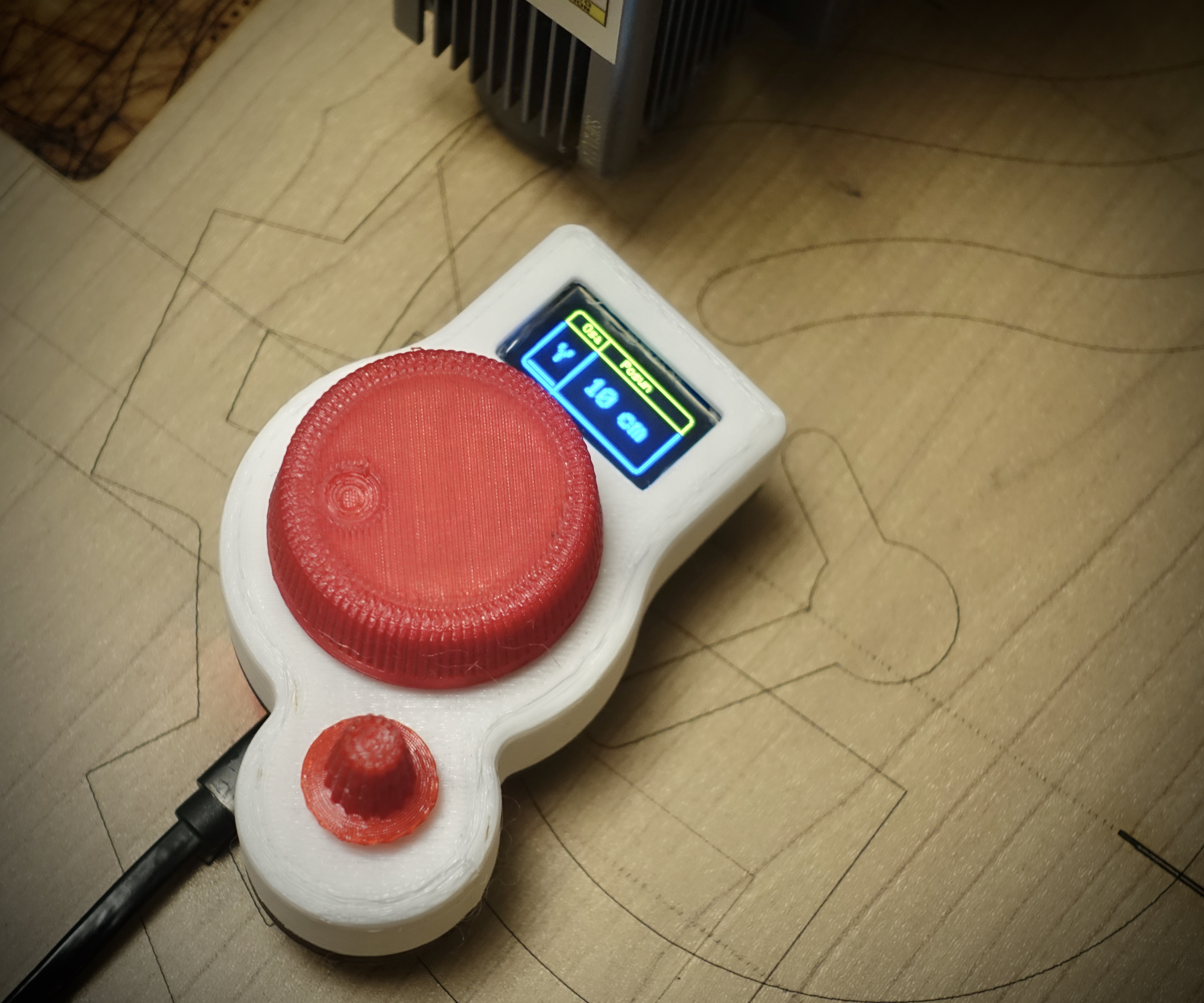Miniatura 2 do modelo 3D Mini CNC Jog