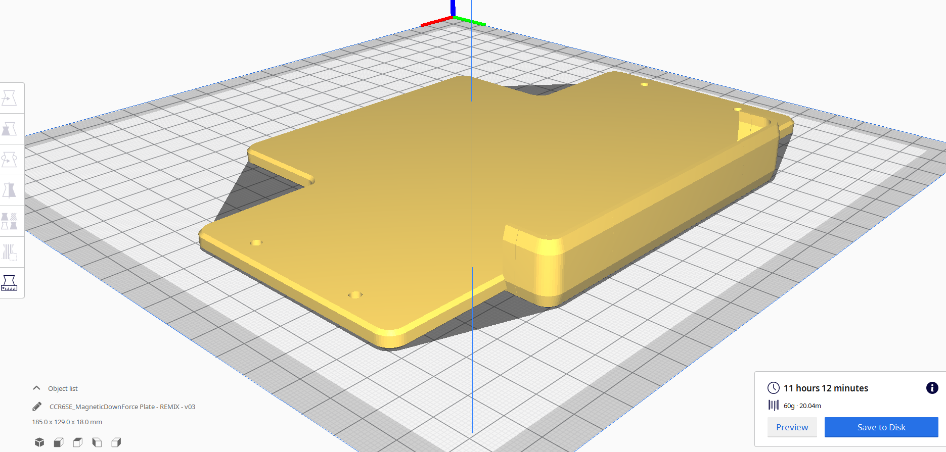 Magnetic Downforce Scale Apparatus - REMIX