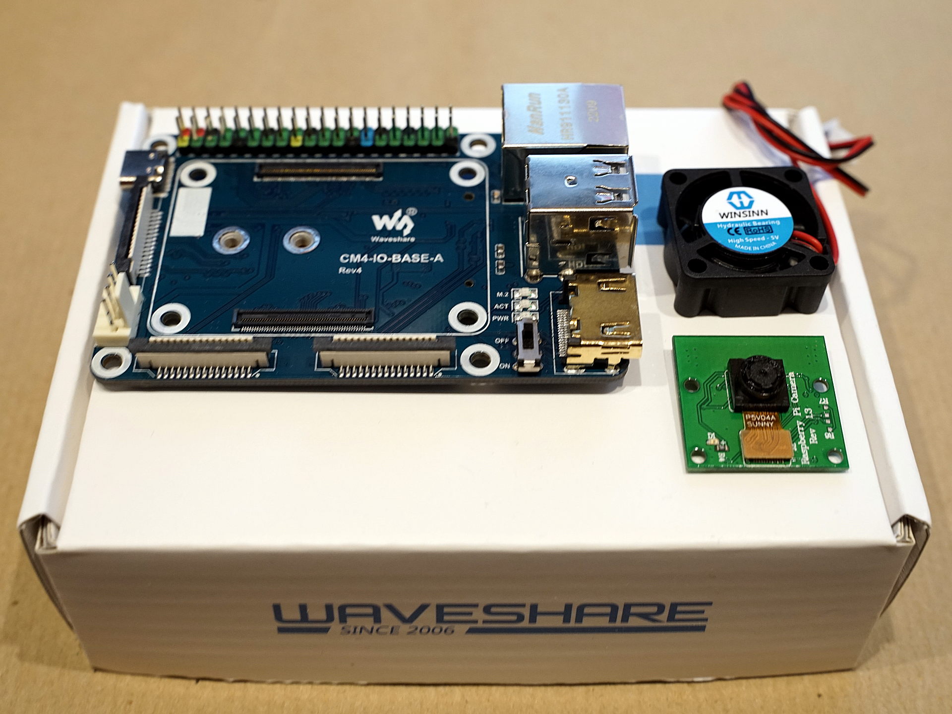 Box for Raspberry CM4 Computemodule on CM4-IO-Base A by oltas ...