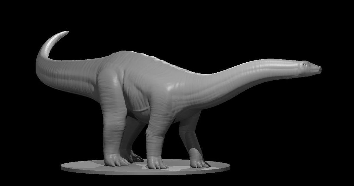 printable brontosaurus