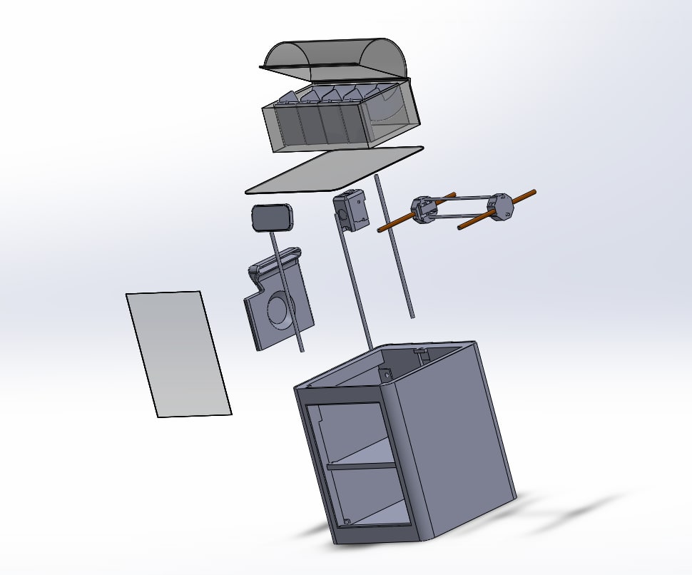Detailed model of the Bambu Lab X1 Combo by MaxG | Download free STL ...