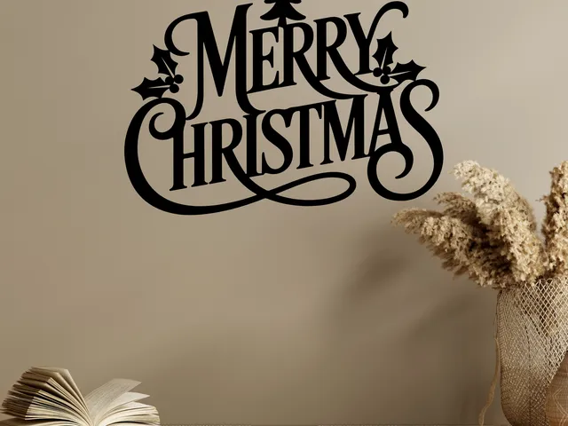 Merry Christmas Wall Art