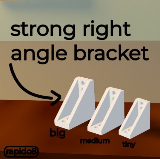 Strong Right Angle Bracket