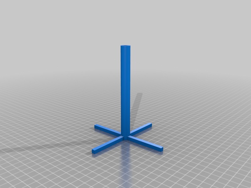 Small HDTV Antenna Mount by PawPaw46 | Download free STL model ...