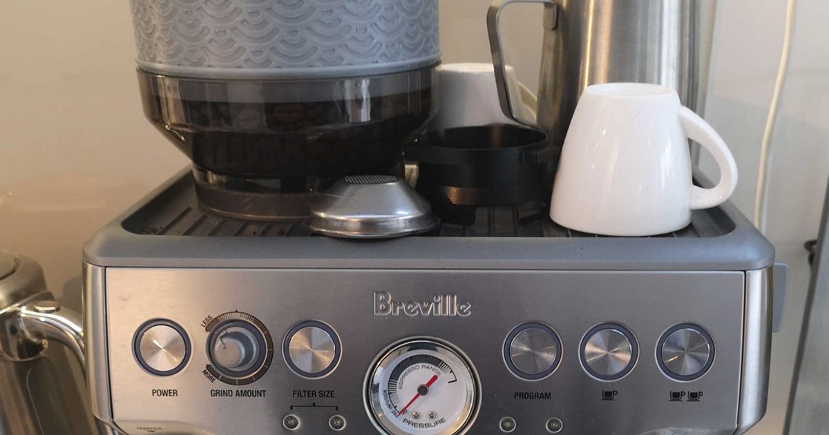 Coffee Hopper Extender for Breville (Sage) Coffee Machine by Jeremy