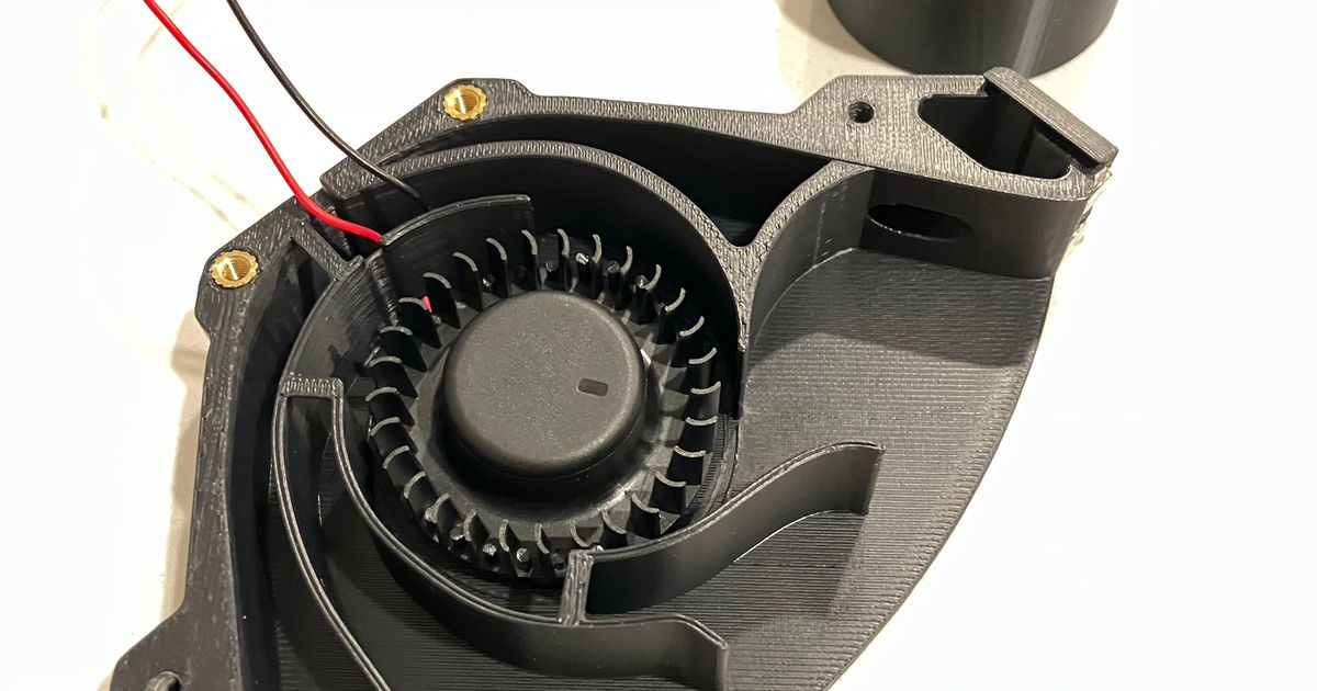 Nevermore Micro V4 Fan Guide by Printer J Download free STL model