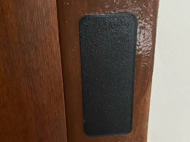 cover of the mounting hole (switch) in the old door frame