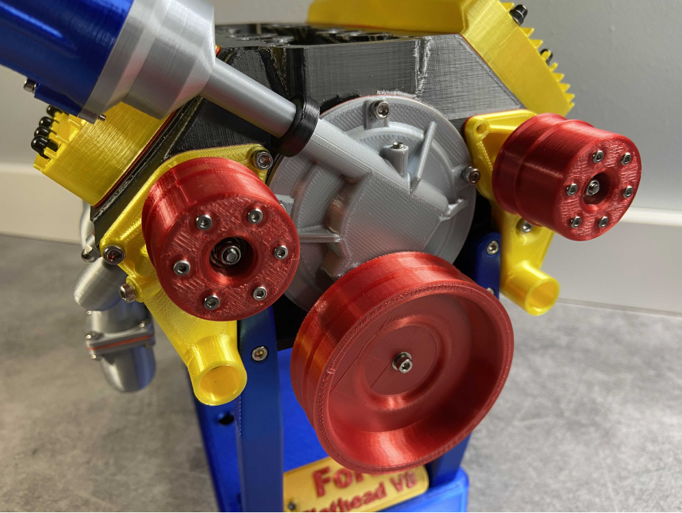 Ford FlatHead V8 (5/14) / Waterpump remix
