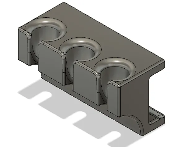 Table cable holder 25 mm