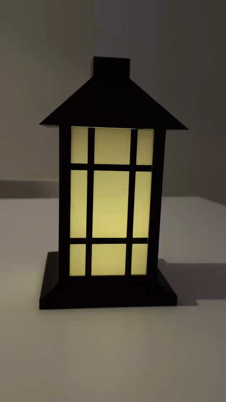 Flickering Halloween Lantern
