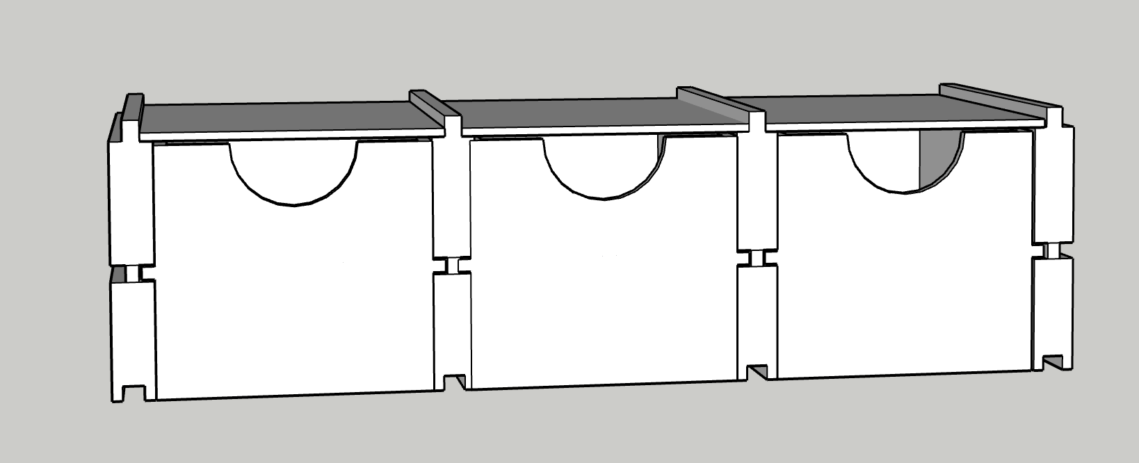 Miniatura 2 do modelo 3D BOX CONTENITORE
