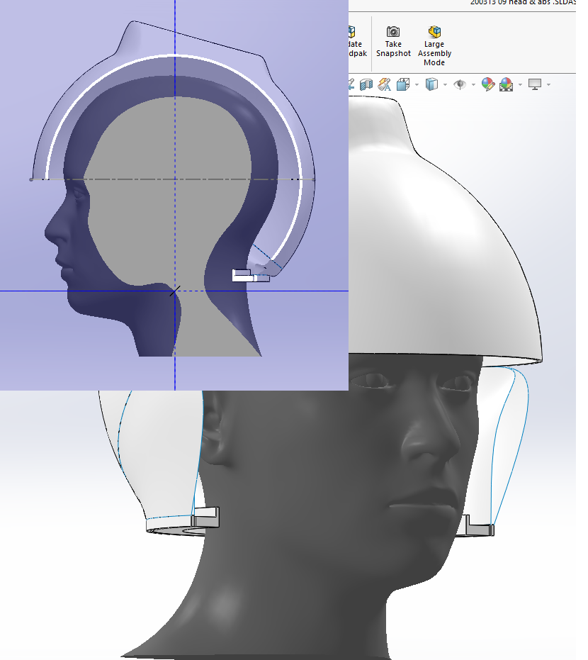 LLLT helmet