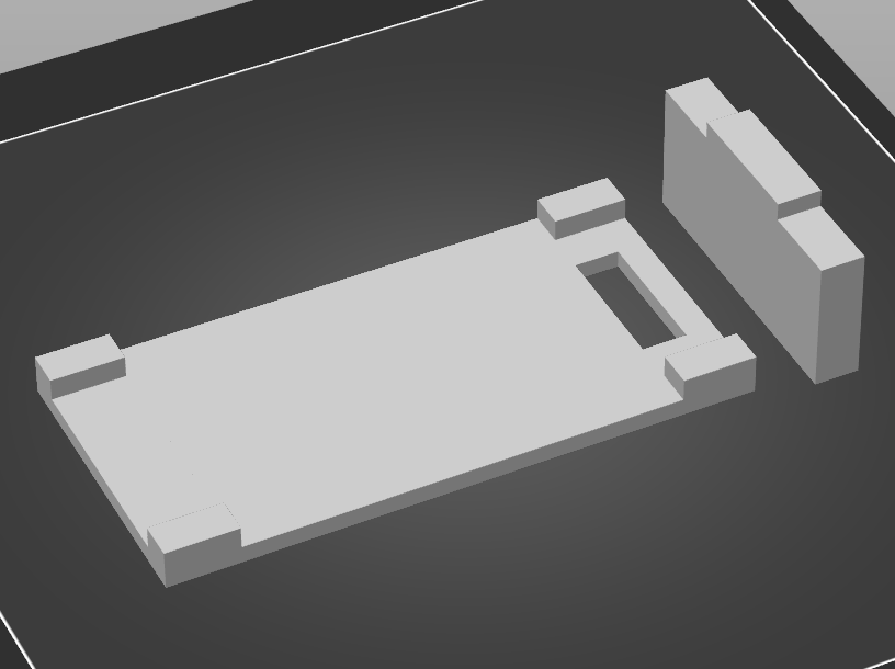 2 Piece Bed model