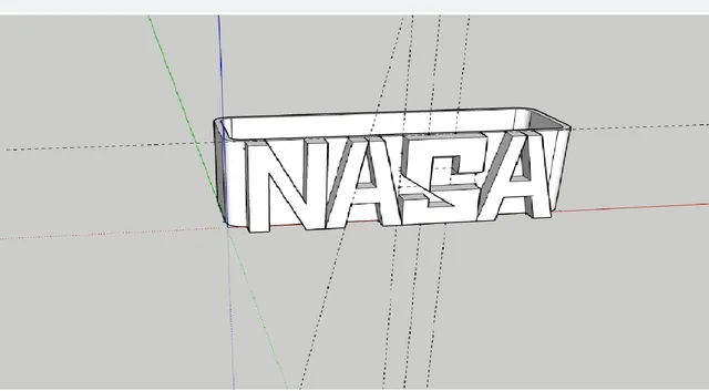 box of NASA
