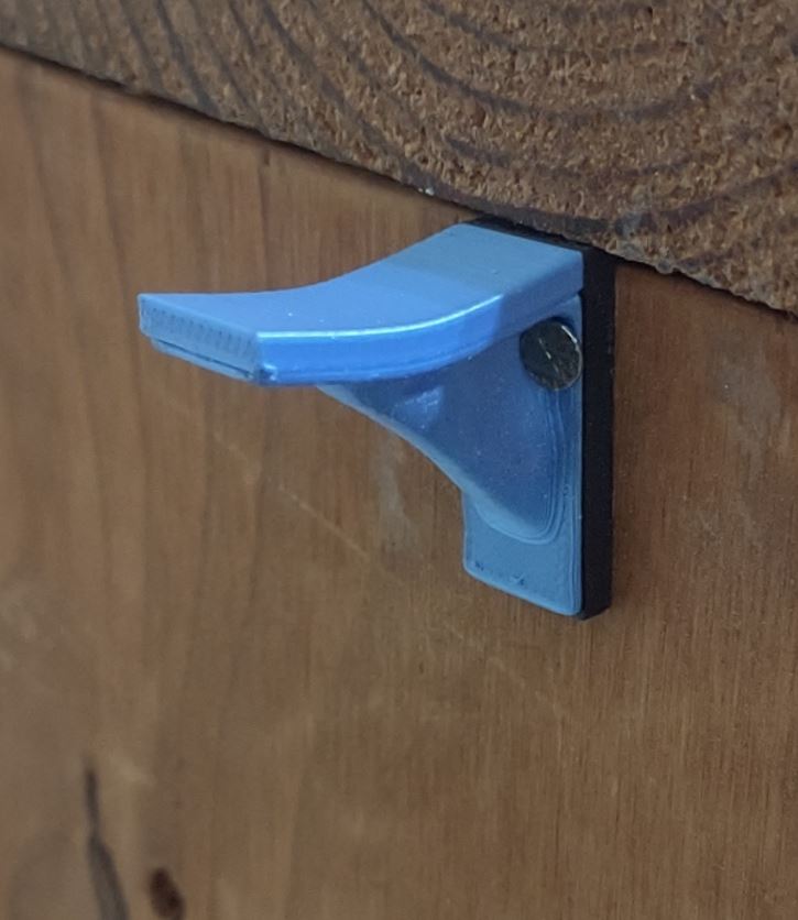 30mm optimized mini shelf headphone holder
