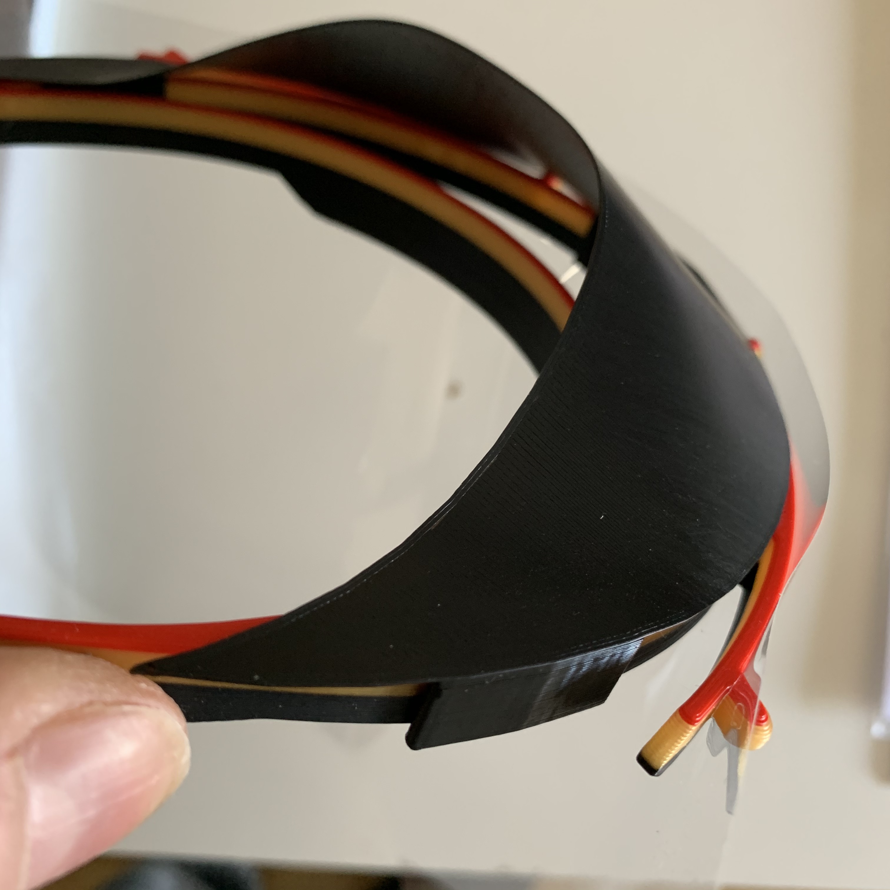 Miniatura 6 do modelo 3D Prusa Face Shield - Cover