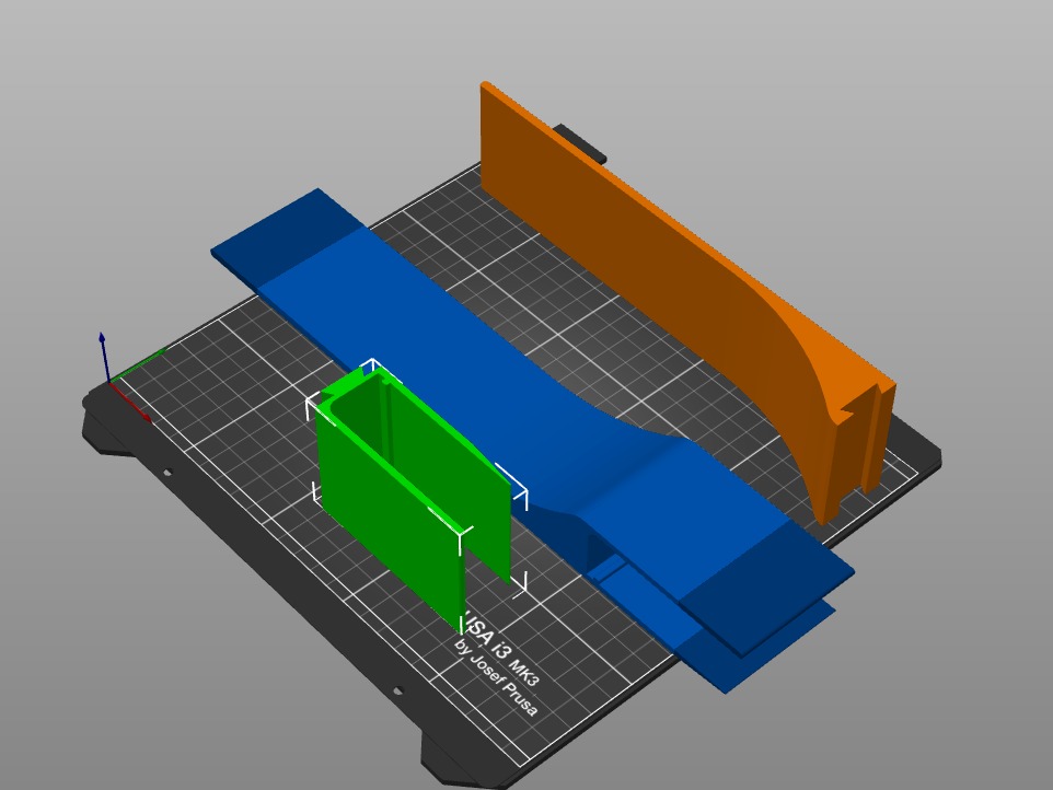 Cricut Maker Mat Extension Support (two parts)