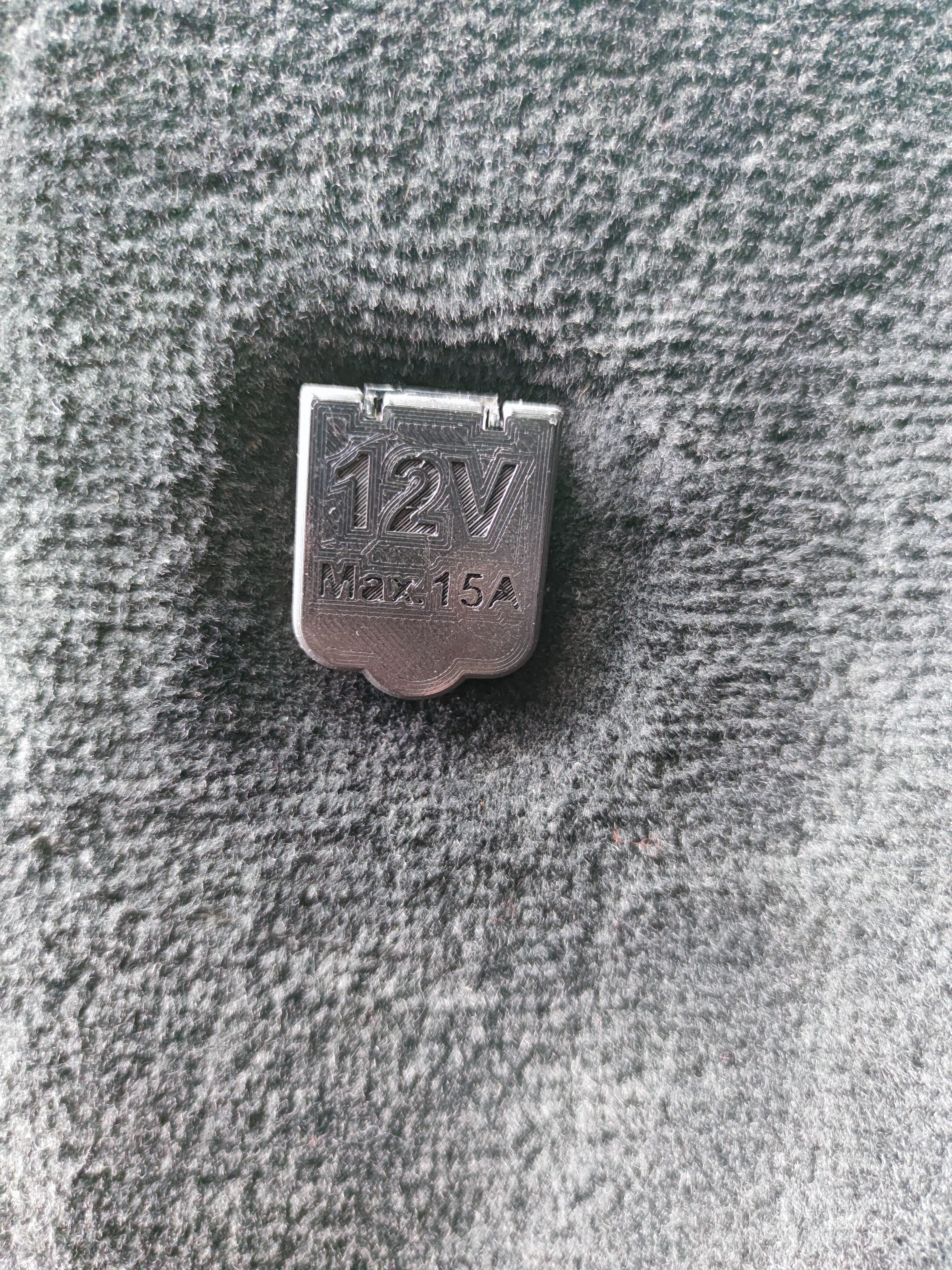 Mercedes W203 Trunk Power Outlet Cover