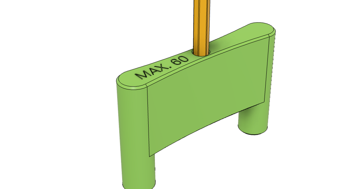 STL file scale vejsoldat construction marker・Design to download and 3D  print・Cults