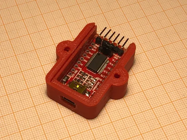 Housing for FTDI USB - serial Adapter
