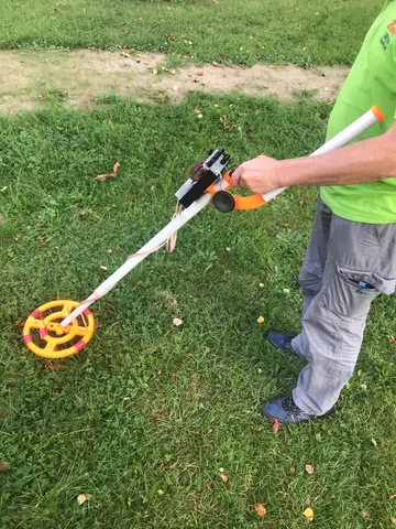 Metal Detector Assembly with 10"/5" Coaxial Coil