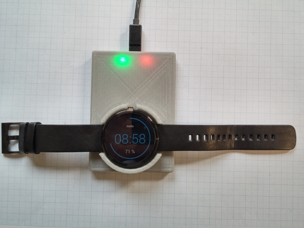 Moto 360 Battery Charger by db3jhf Download free STL model