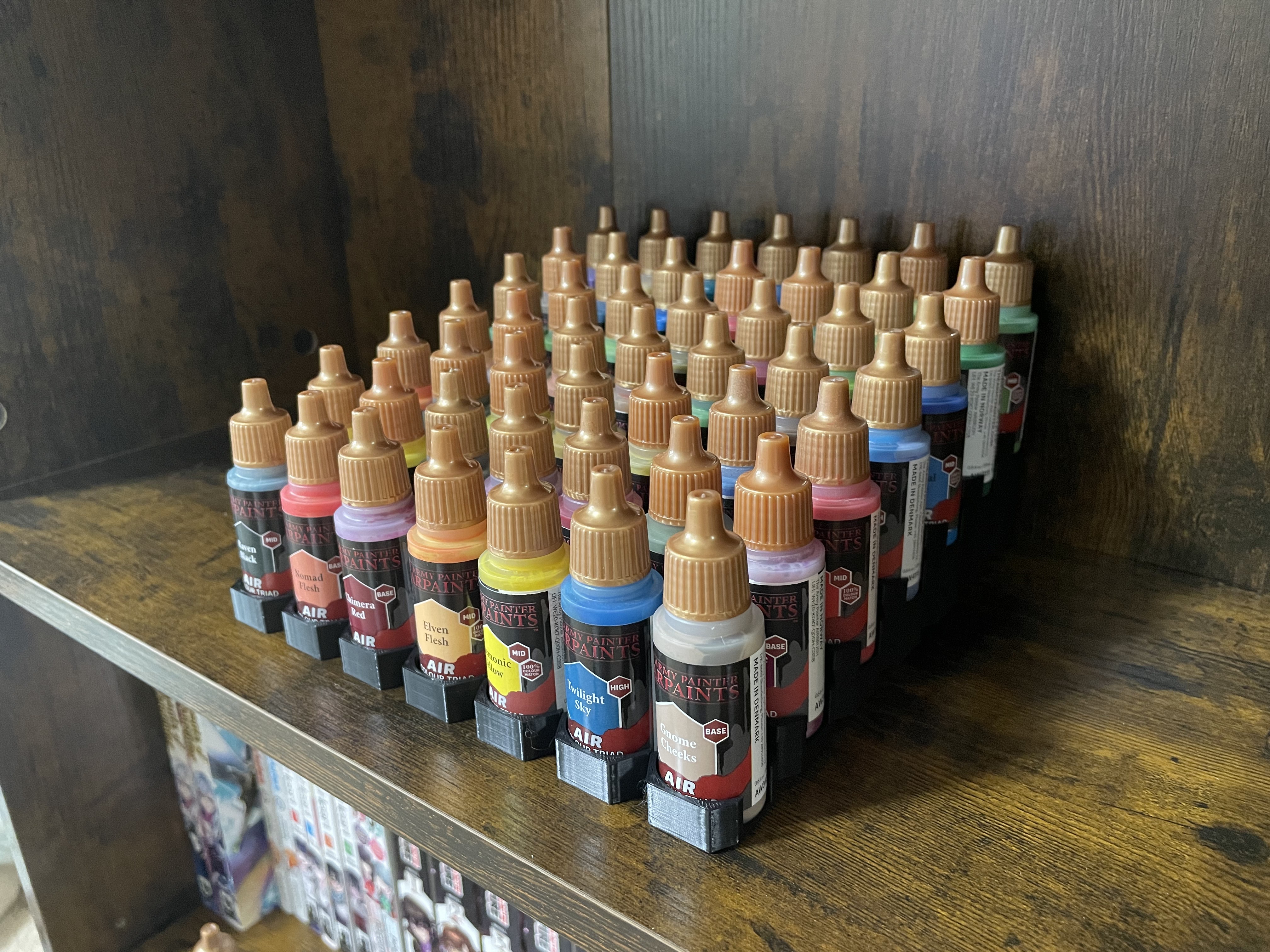 Army painter / Vallejo paint stand (49 Bottles)