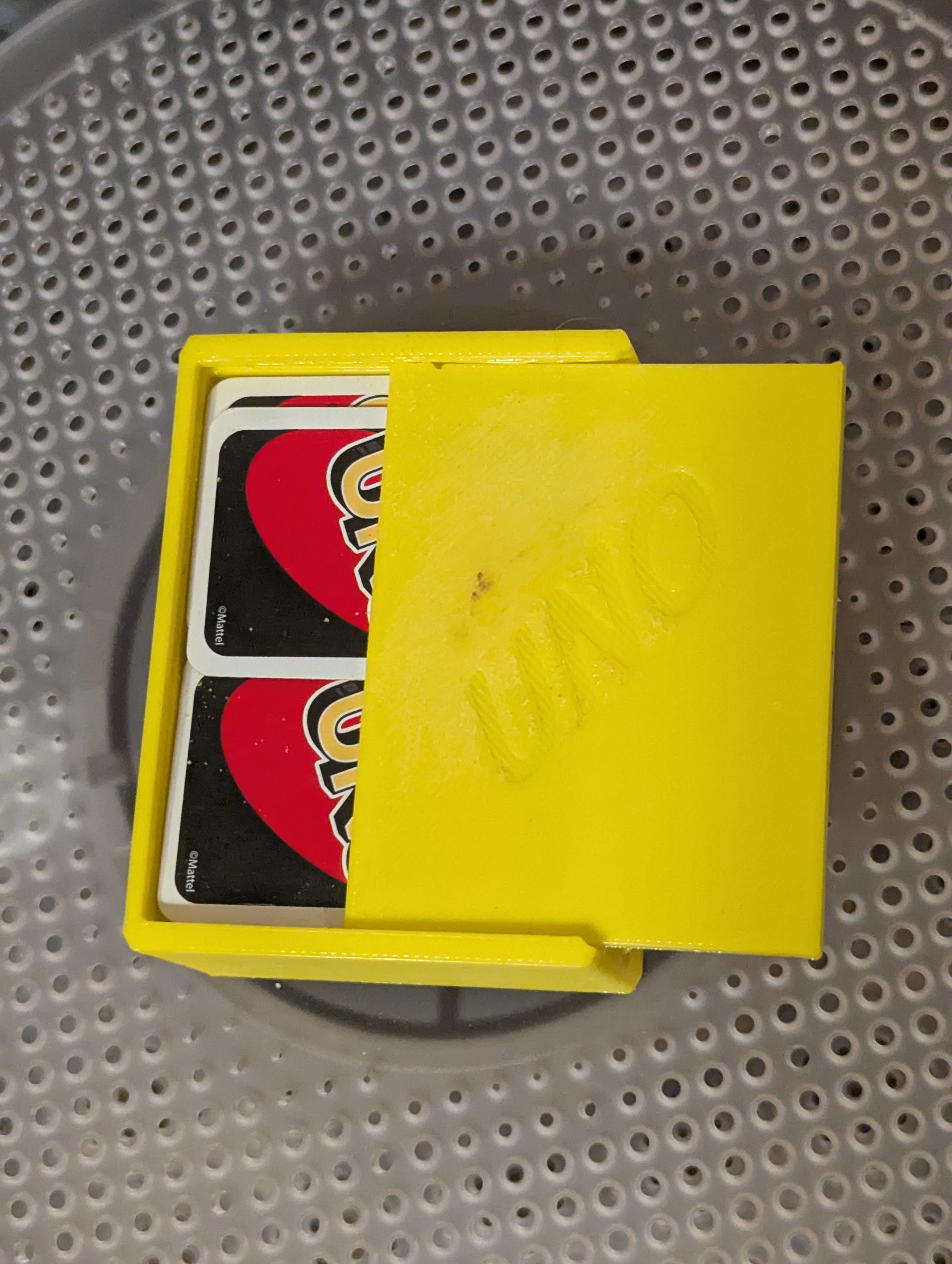 Uno Mini card holder for 30x45mm cards 3D model