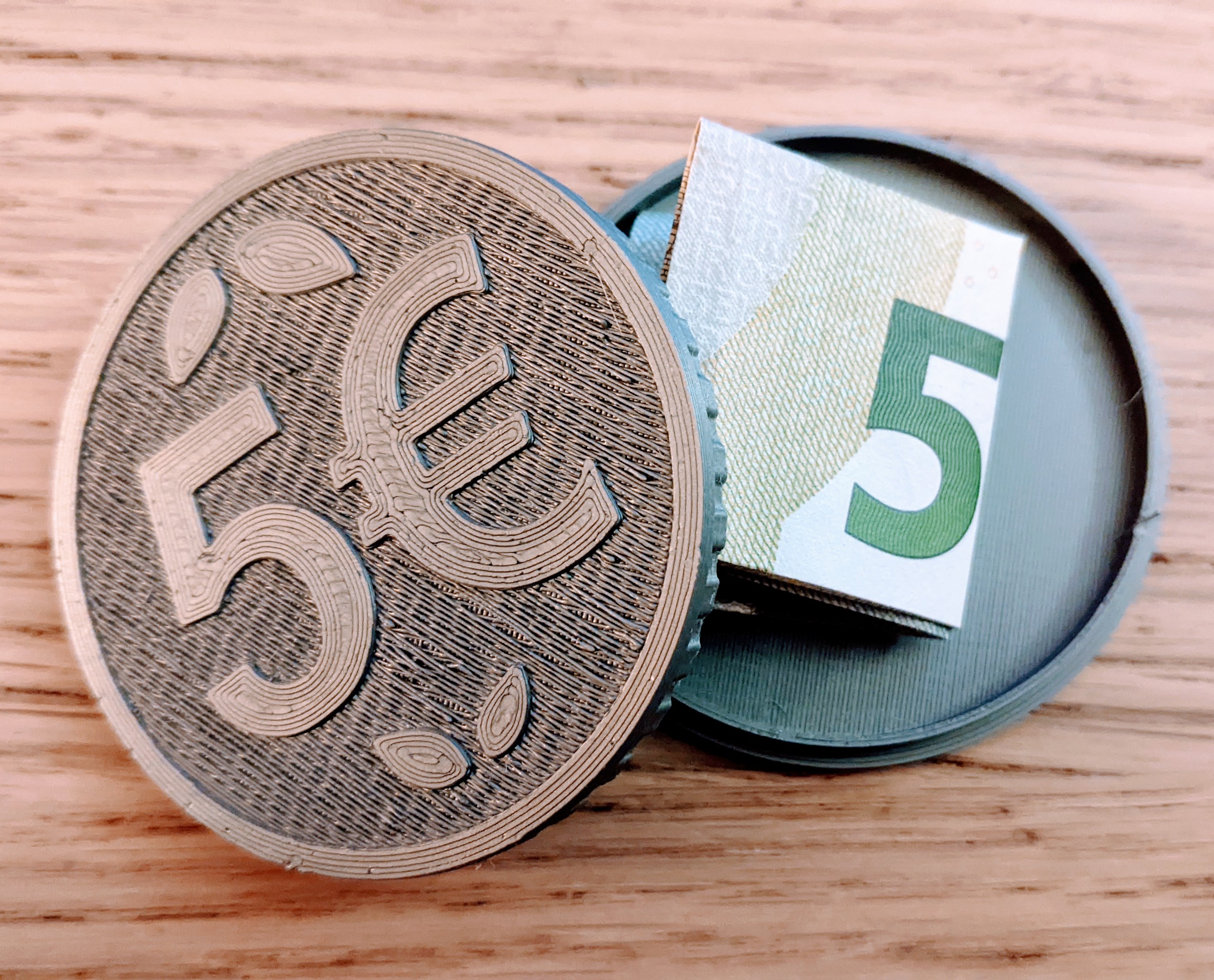 Coin Case for money (German Design)
