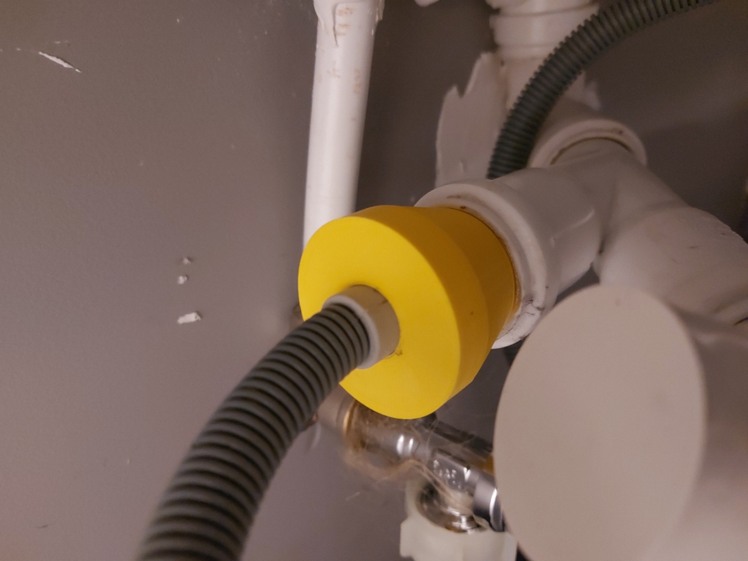 Dryer drain hose coupler 16 to 32